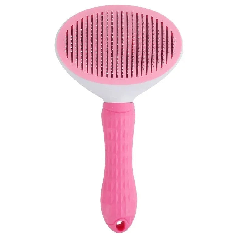 One-Click Self-Cleaning Pet Brush