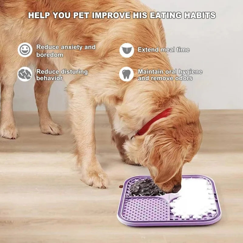 Calm & Slow Lick Mat for Dogs and Cats